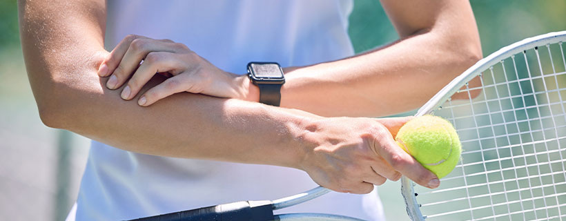 patient needing tennis elbow in need of shockwave therapy in Hayward